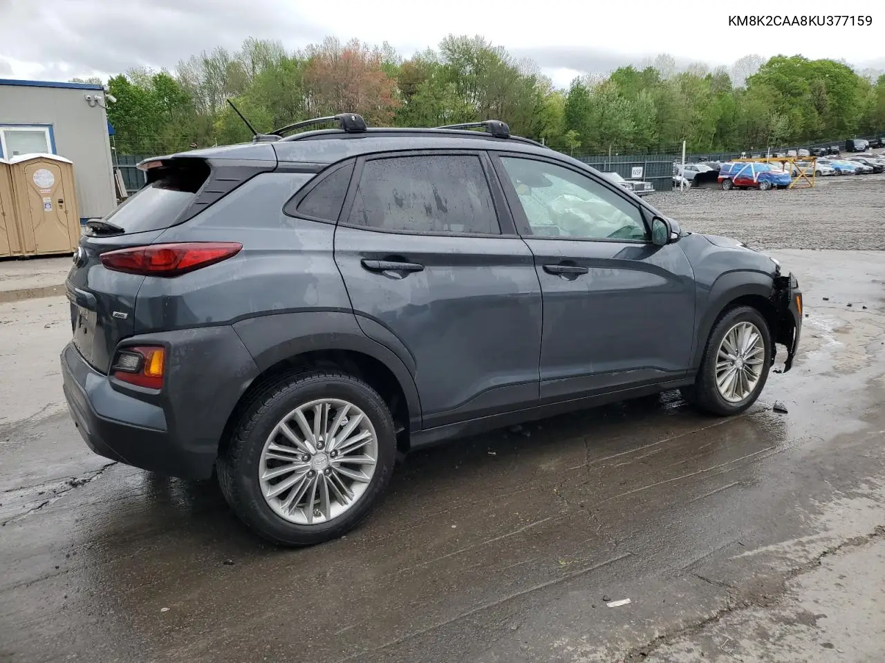 2019 Hyundai Kona Sel VIN: KM8K2CAA8KU377159 Lot: 55736815