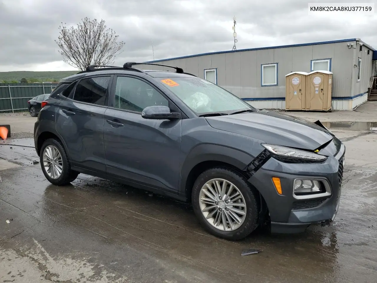 2019 Hyundai Kona Sel VIN: KM8K2CAA8KU377159 Lot: 55736815