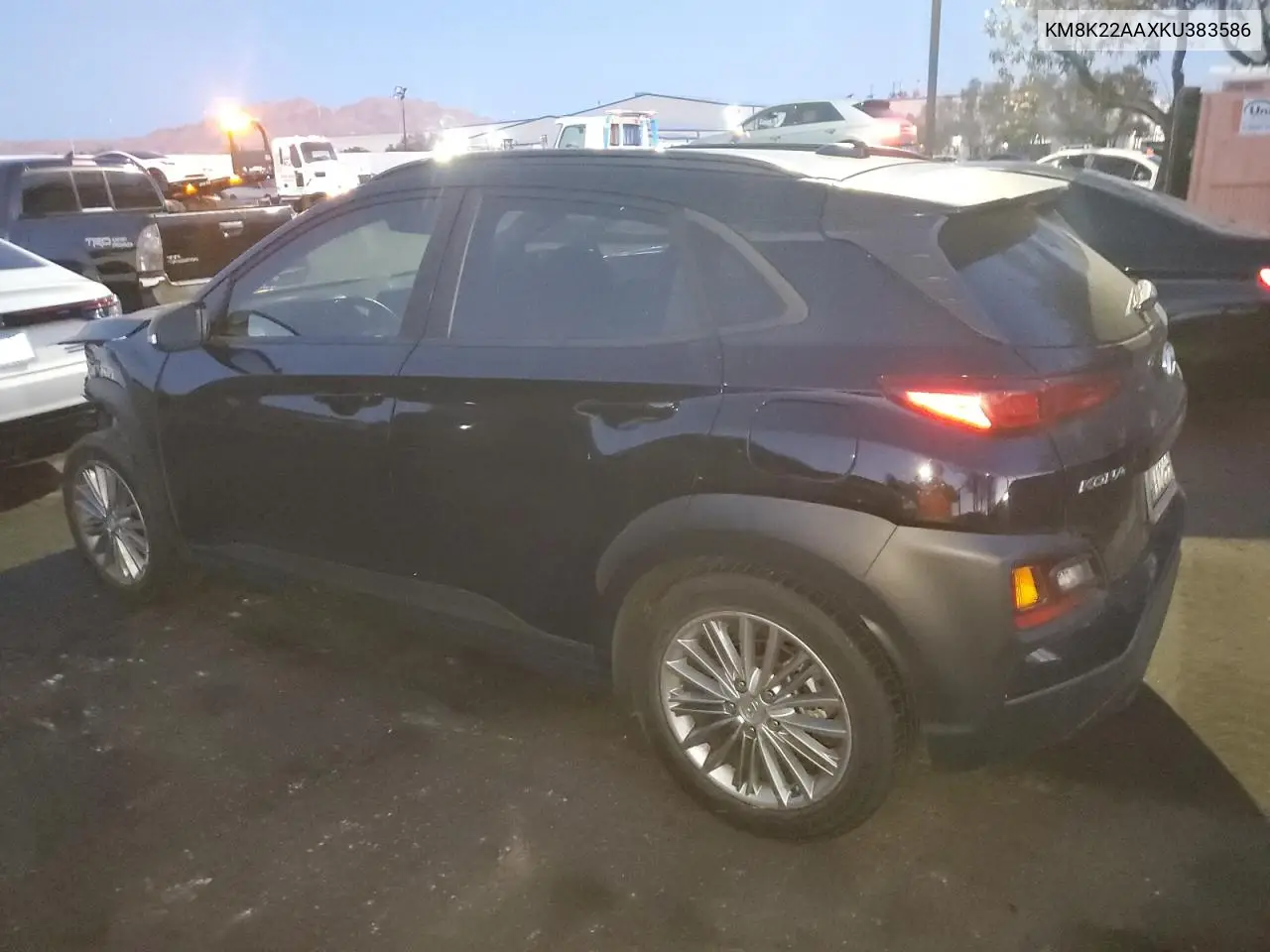 2019 Hyundai Kona Sel VIN: KM8K22AAXKU383586 Lot: 57363955