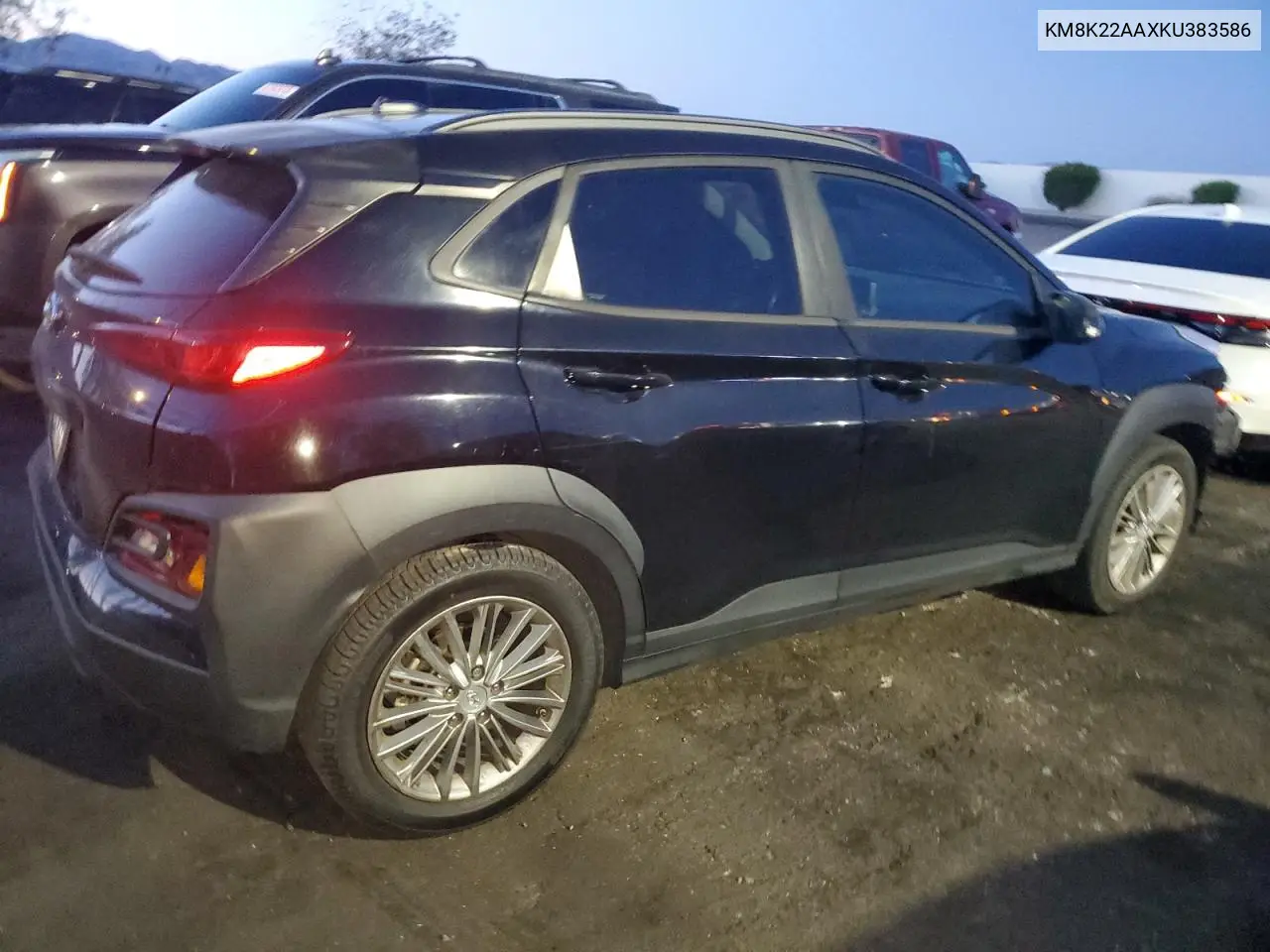 2019 Hyundai Kona Sel VIN: KM8K22AAXKU383586 Lot: 57363955
