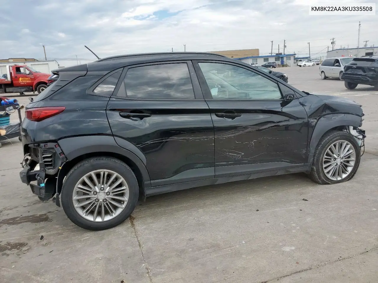2019 Hyundai Kona Sel VIN: KM8K22AA3KU335508 Lot: 58725765