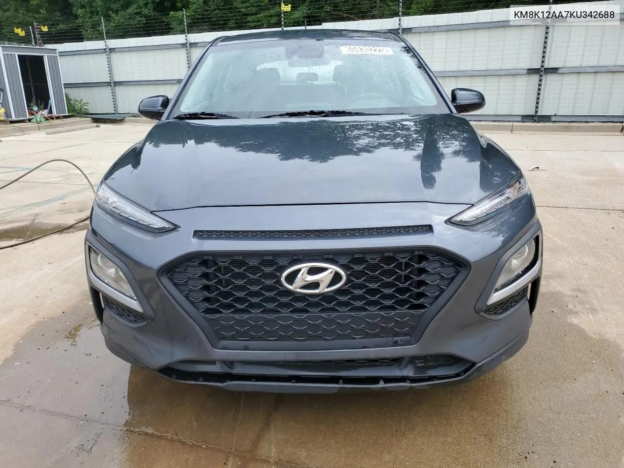 2019 Hyundai Kona Se VIN: KM8K12AA7KU342688 Lot: 60830225