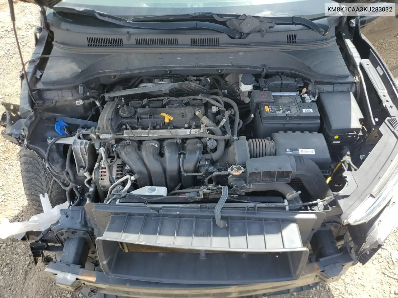2019 Hyundai Kona Se VIN: KM8K1CAA3KU283032 Lot: 62203585