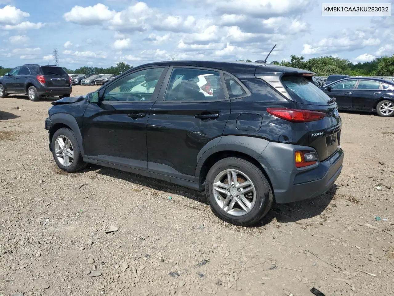 2019 Hyundai Kona Se VIN: KM8K1CAA3KU283032 Lot: 62203585