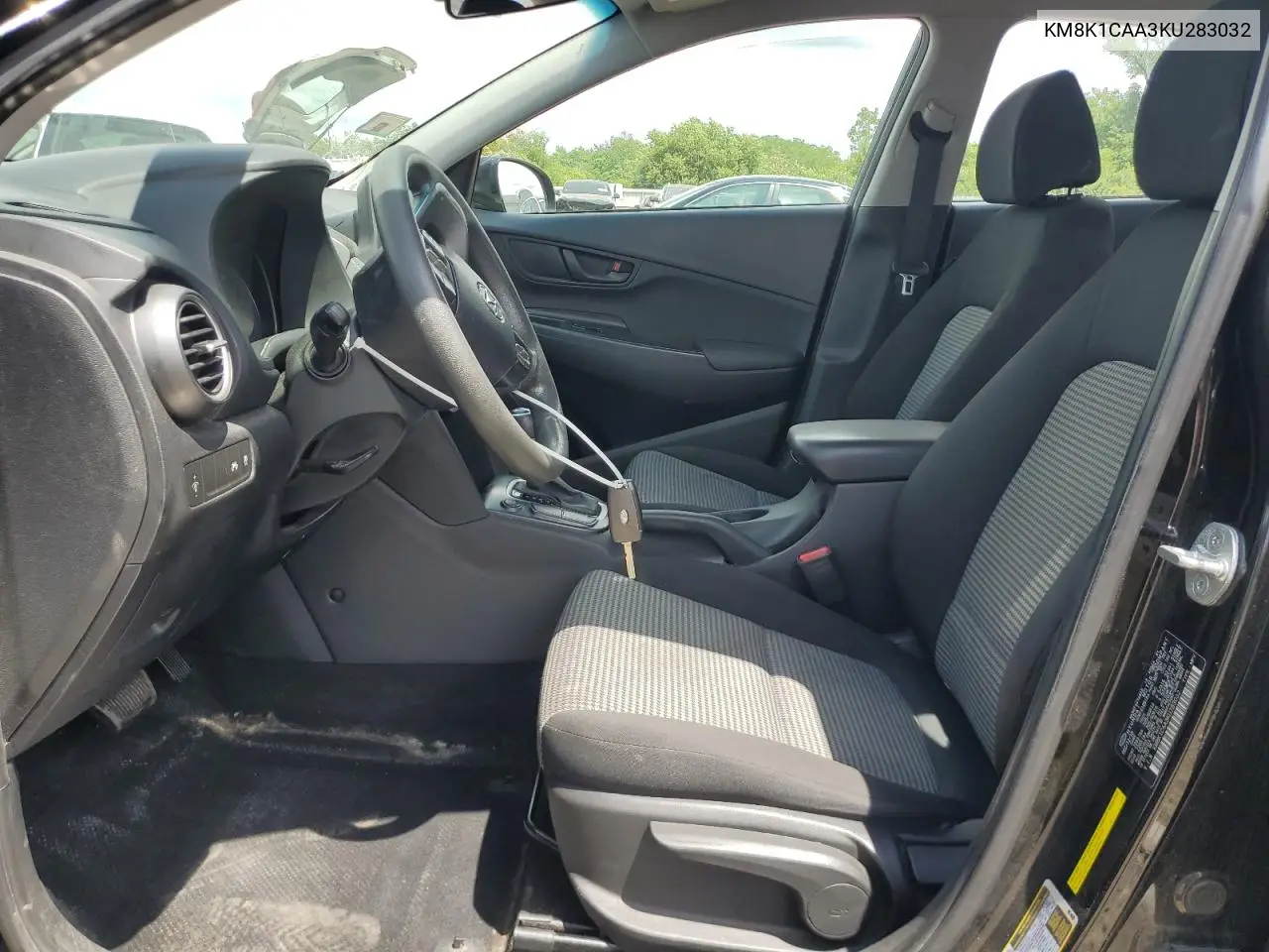 2019 Hyundai Kona Se VIN: KM8K1CAA3KU283032 Lot: 62203585