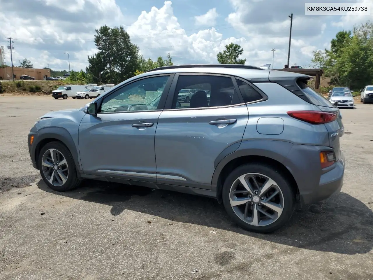 2019 Hyundai Kona Limited VIN: KM8K3CA54KU259738 Lot: 62326015