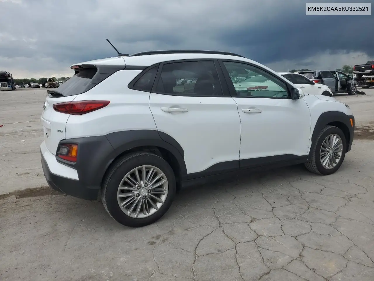 2019 Hyundai Kona Sel VIN: KM8K2CAA5KU332521 Lot: 63280515