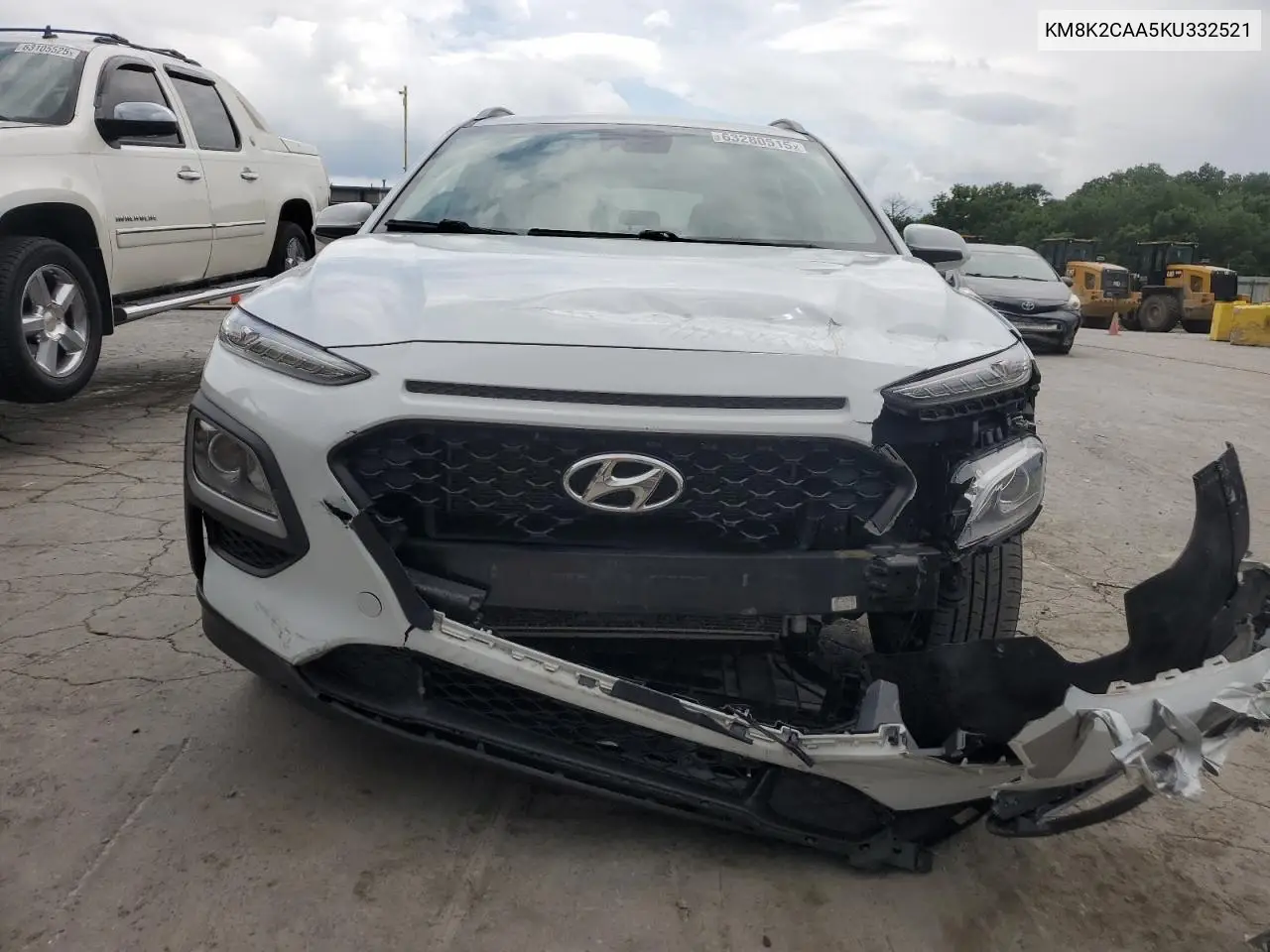 2019 Hyundai Kona Sel VIN: KM8K2CAA5KU332521 Lot: 63280515