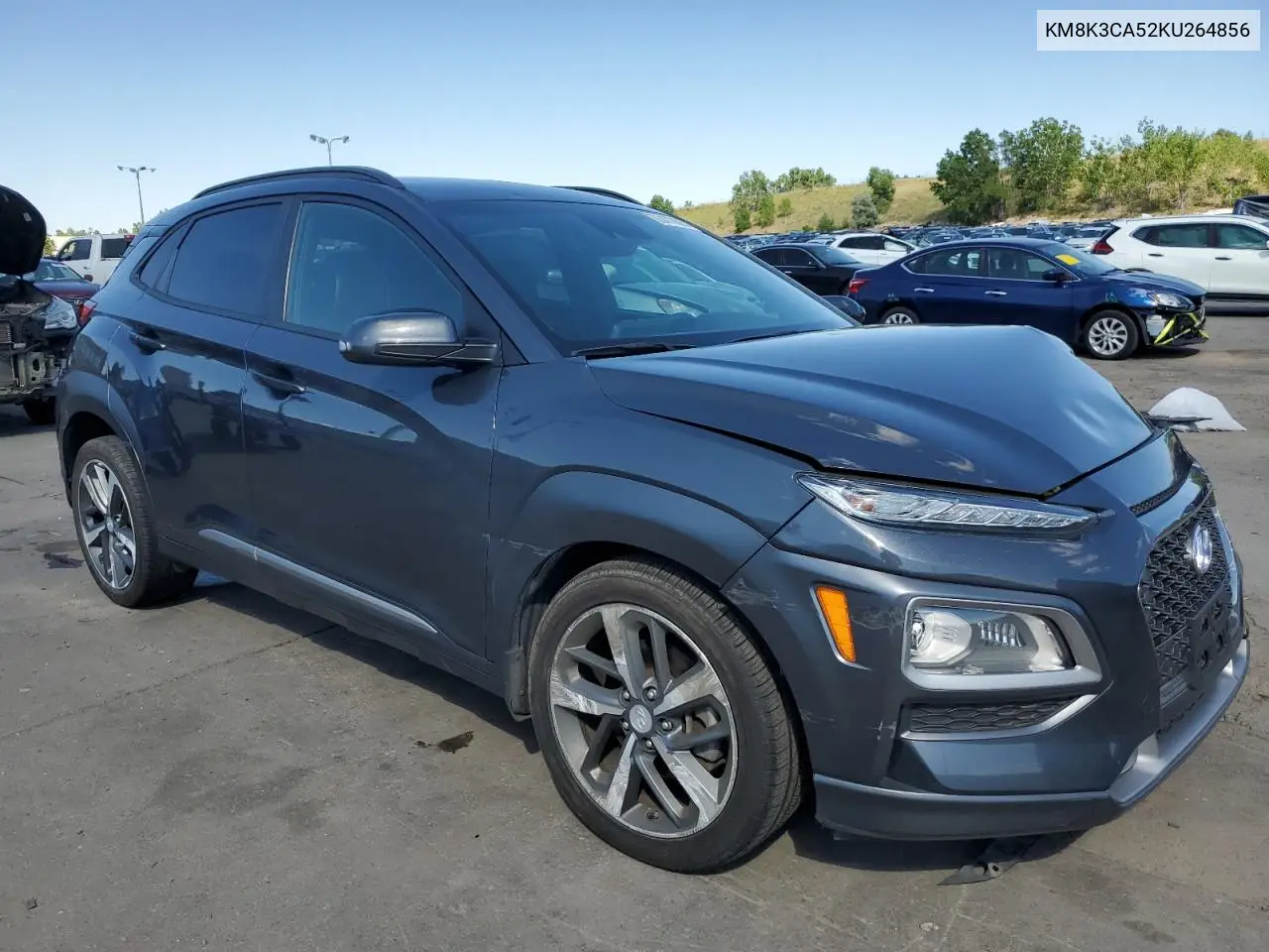 2019 Hyundai Kona Limited VIN: KM8K3CA52KU264856 Lot: 63470695