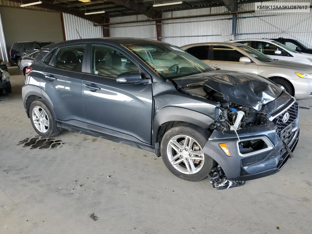 2019 Hyundai Kona Se VIN: KM8K12AA5KU287612 Lot: 63492835