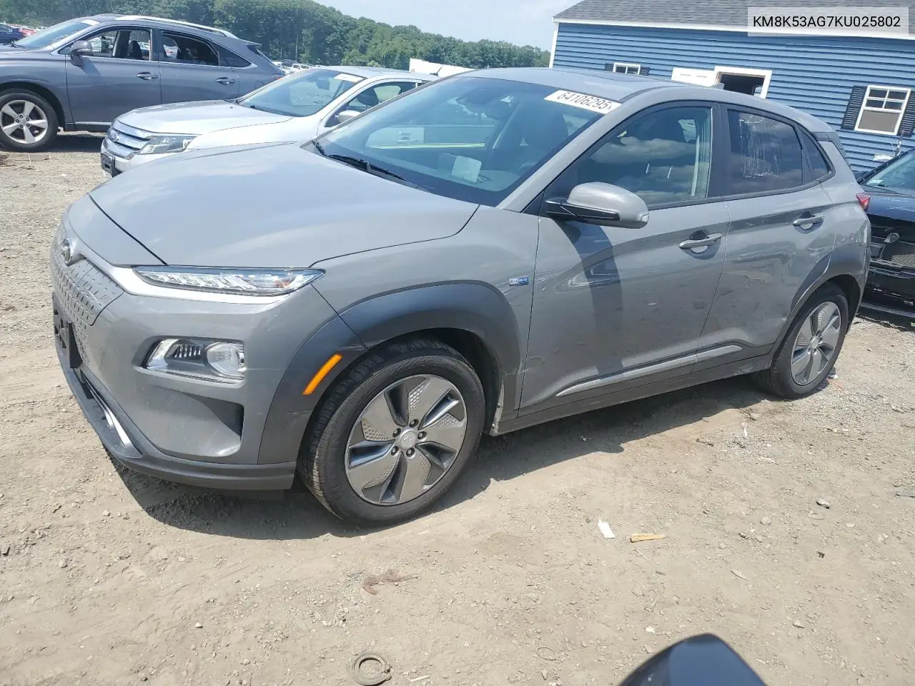2019 Hyundai Kona Ultimate VIN: KM8K53AG7KU025802 Lot: 64106295