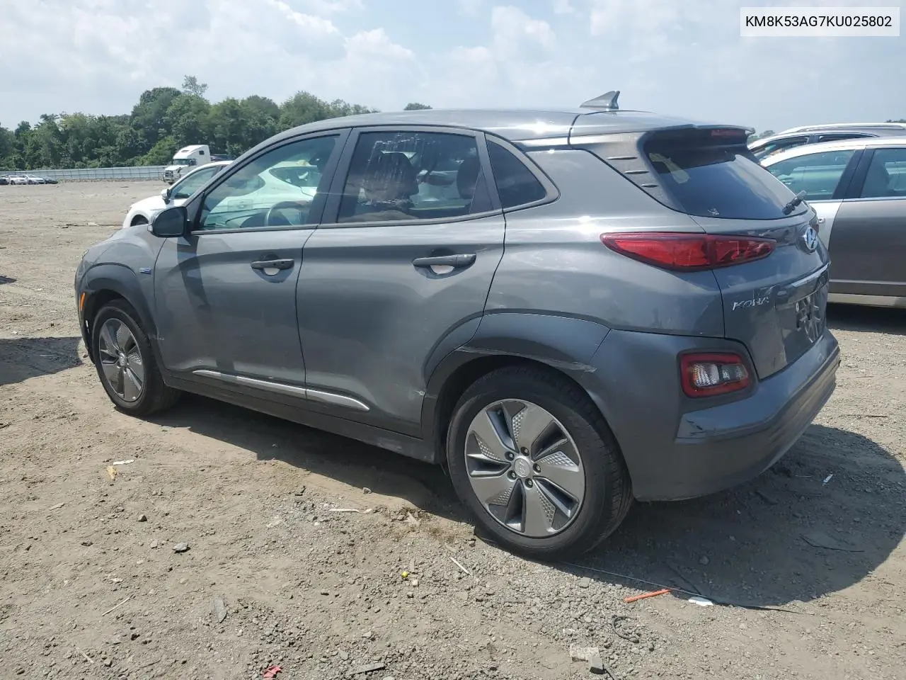 2019 Hyundai Kona Ultimate VIN: KM8K53AG7KU025802 Lot: 64106295