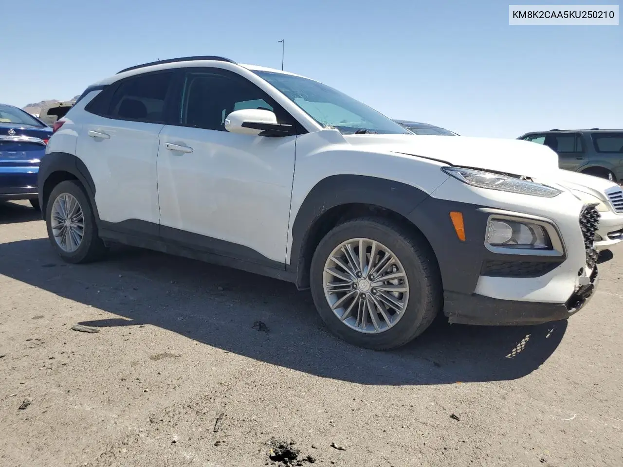2019 Hyundai Kona Sel VIN: KM8K2CAA5KU250210 Lot: 64614485