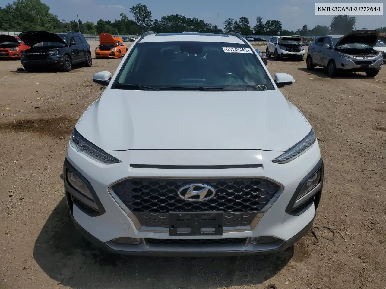 2019 Hyundai Kona Limited VIN: KM8K3CA58KU222644 Lot: 65130445