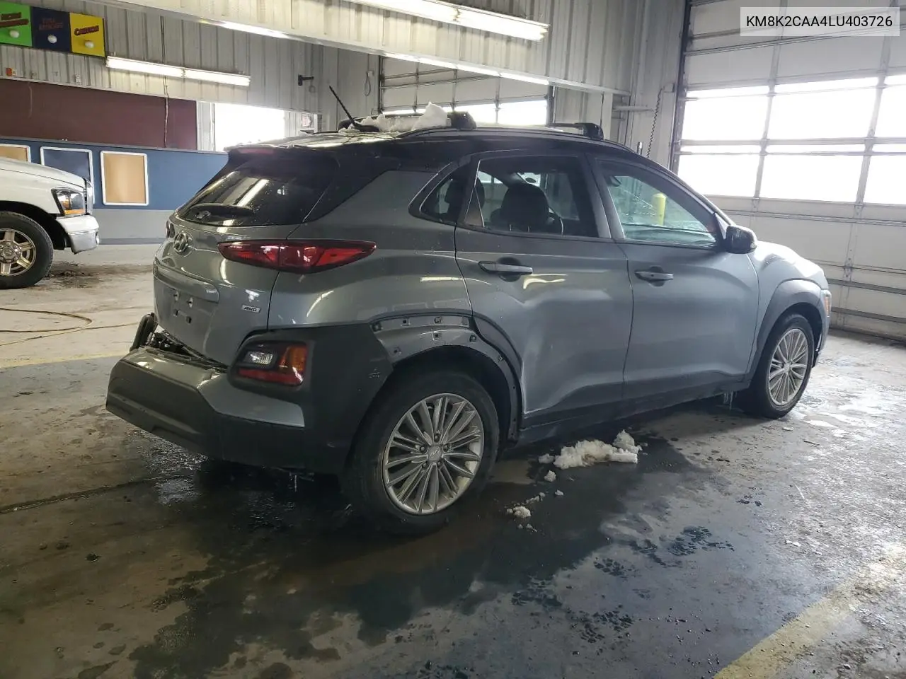2020 Hyundai Kona Sel VIN: KM8K2CAA4LU403726 Lot: 45772125