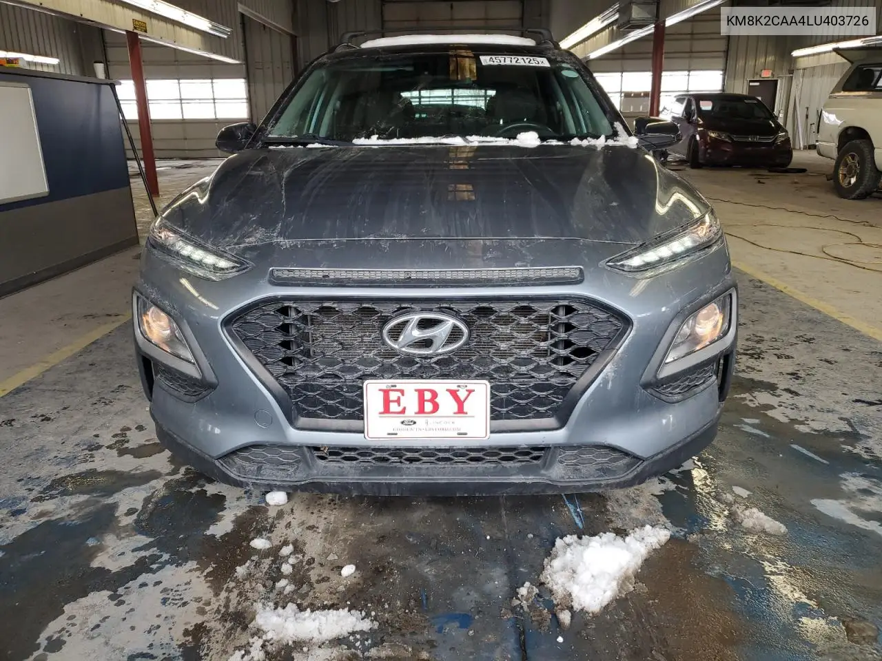 2020 Hyundai Kona Sel VIN: KM8K2CAA4LU403726 Lot: 45772125