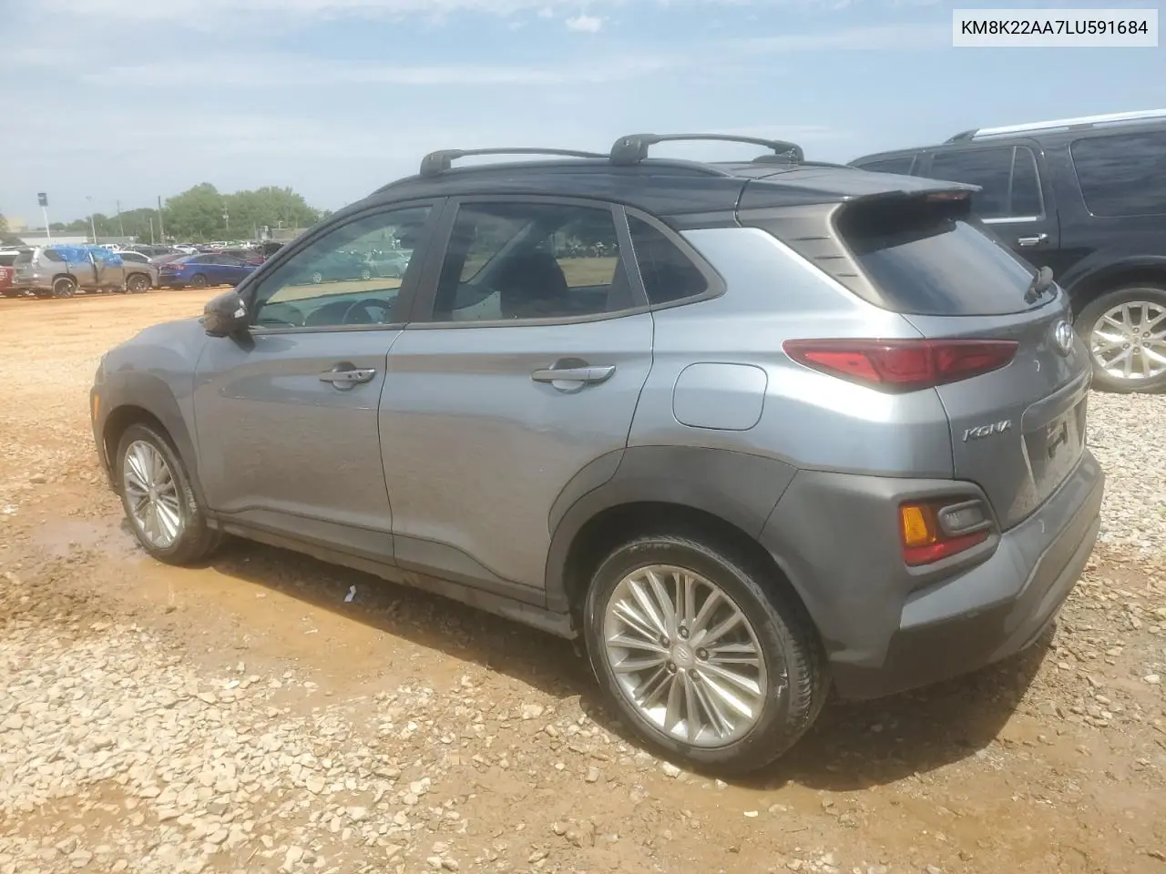 2020 Hyundai Kona Sel VIN: KM8K22AA7LU591684 Lot: 55687005