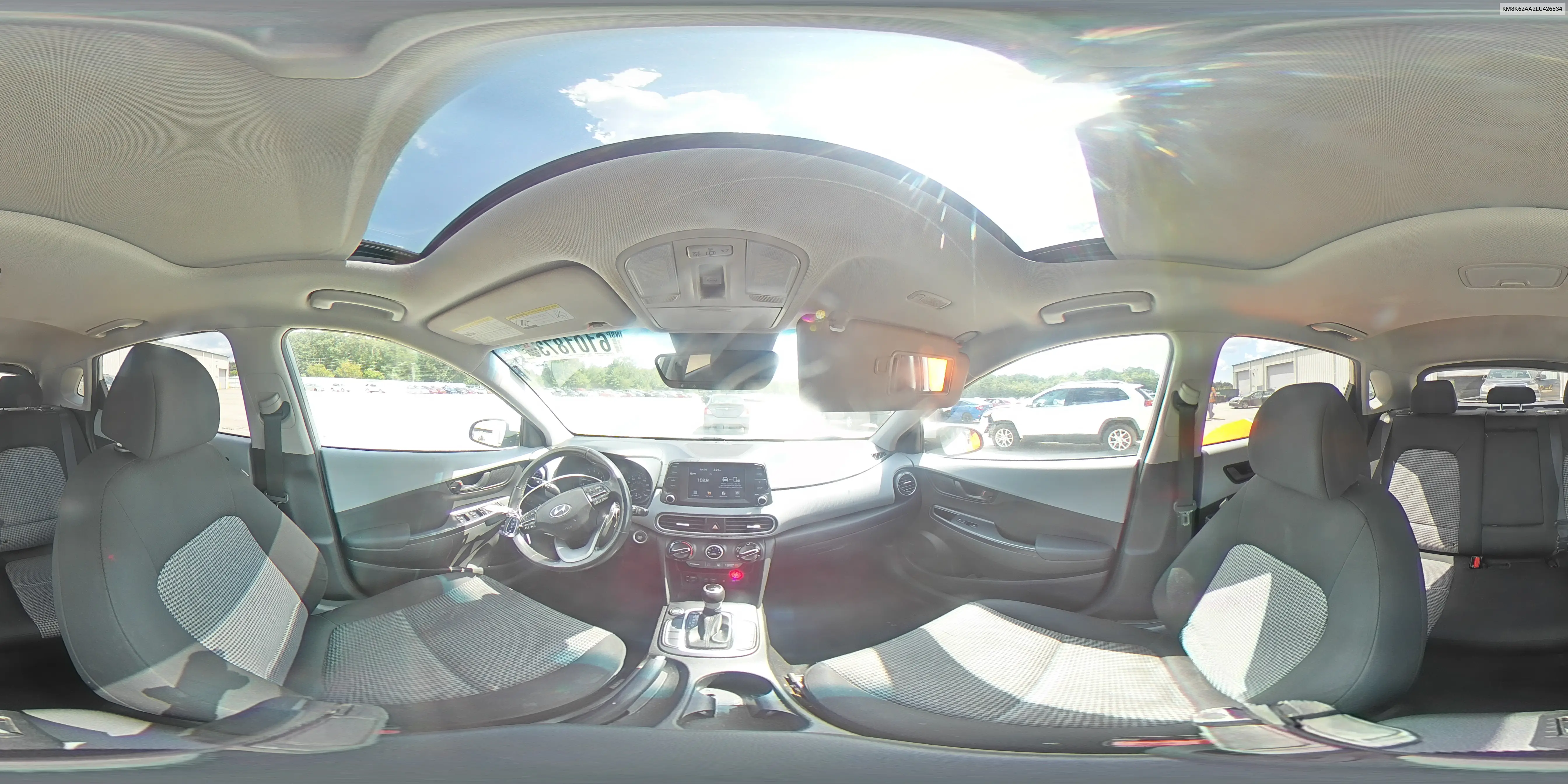 2020 Hyundai Kona Sel Plus VIN: KM8K62AA2LU426534 Lot: 61018735