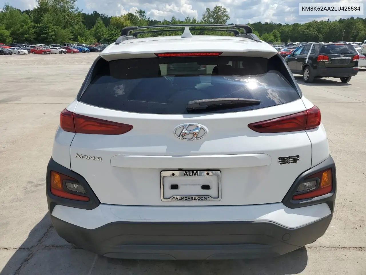 2020 Hyundai Kona Sel Plus VIN: KM8K62AA2LU426534 Lot: 61018735