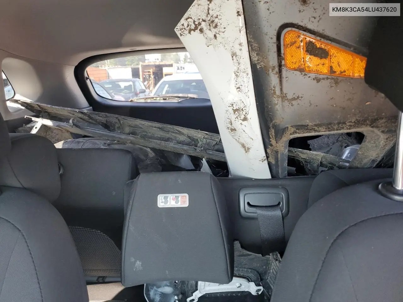 2020 Hyundai Kona Limited VIN: KM8K3CA54LU437620 Lot: 61281325