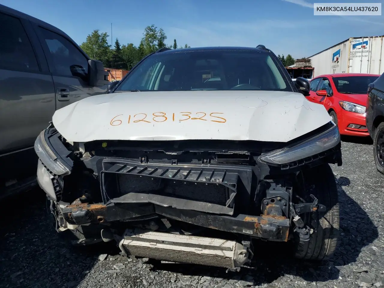 2020 Hyundai Kona Limited VIN: KM8K3CA54LU437620 Lot: 61281325