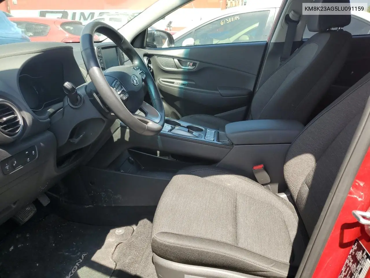 2020 Hyundai Kona Sel VIN: KM8K23AG5LU091159 Lot: 61793355