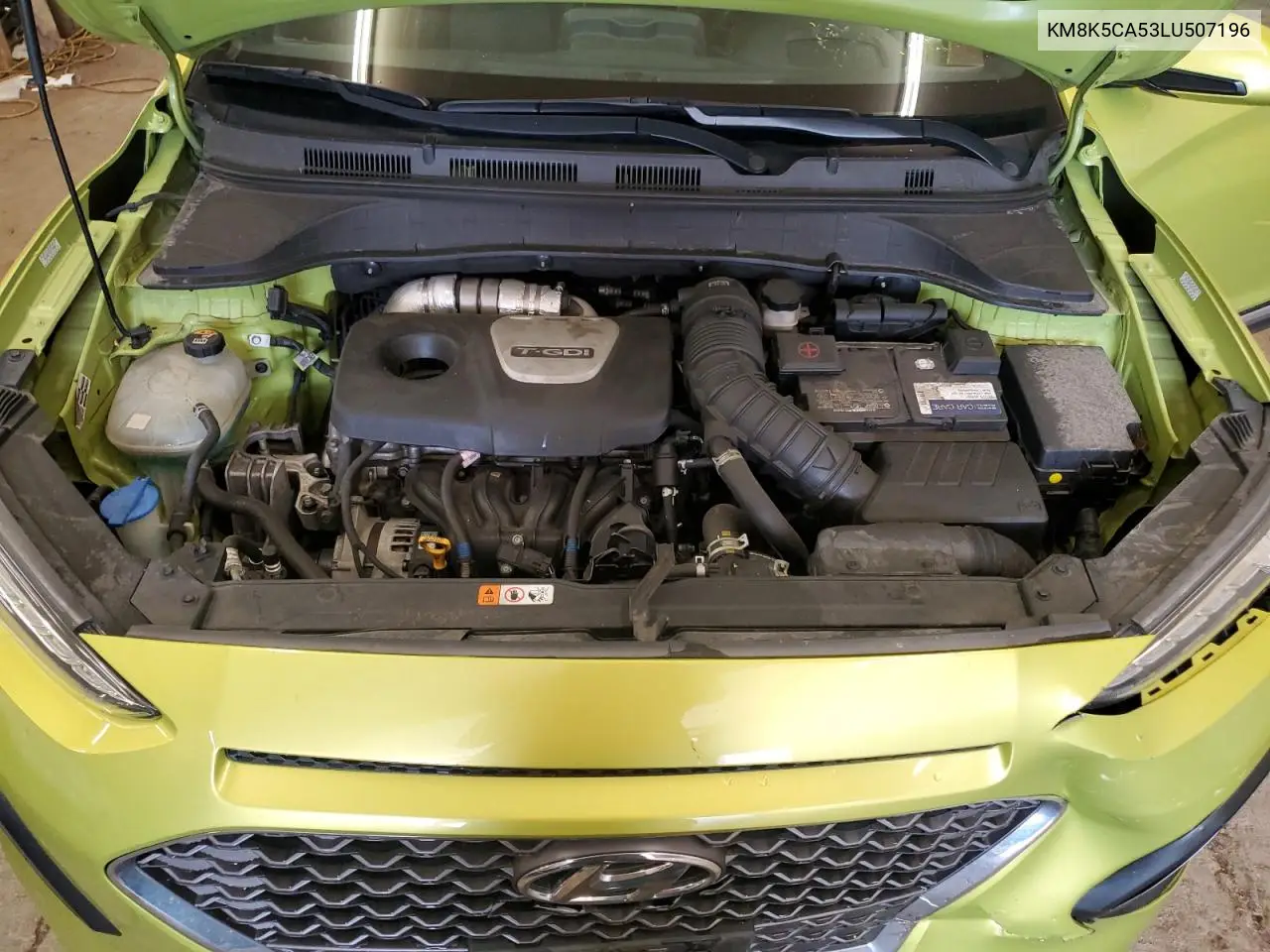 2020 Hyundai Kona Ultimate VIN: KM8K5CA53LU507196 Lot: 62694795