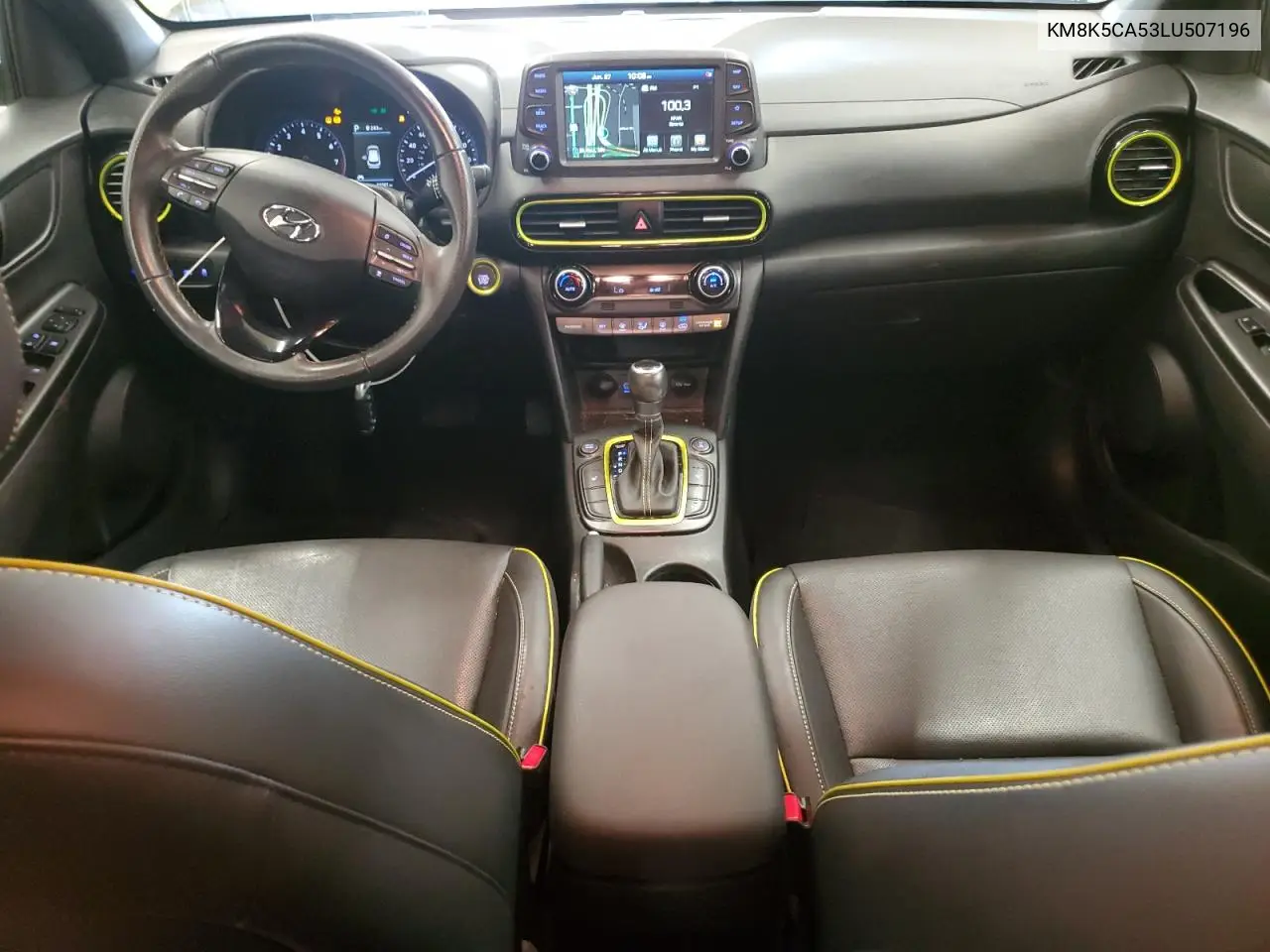 2020 Hyundai Kona Ultimate VIN: KM8K5CA53LU507196 Lot: 62694795