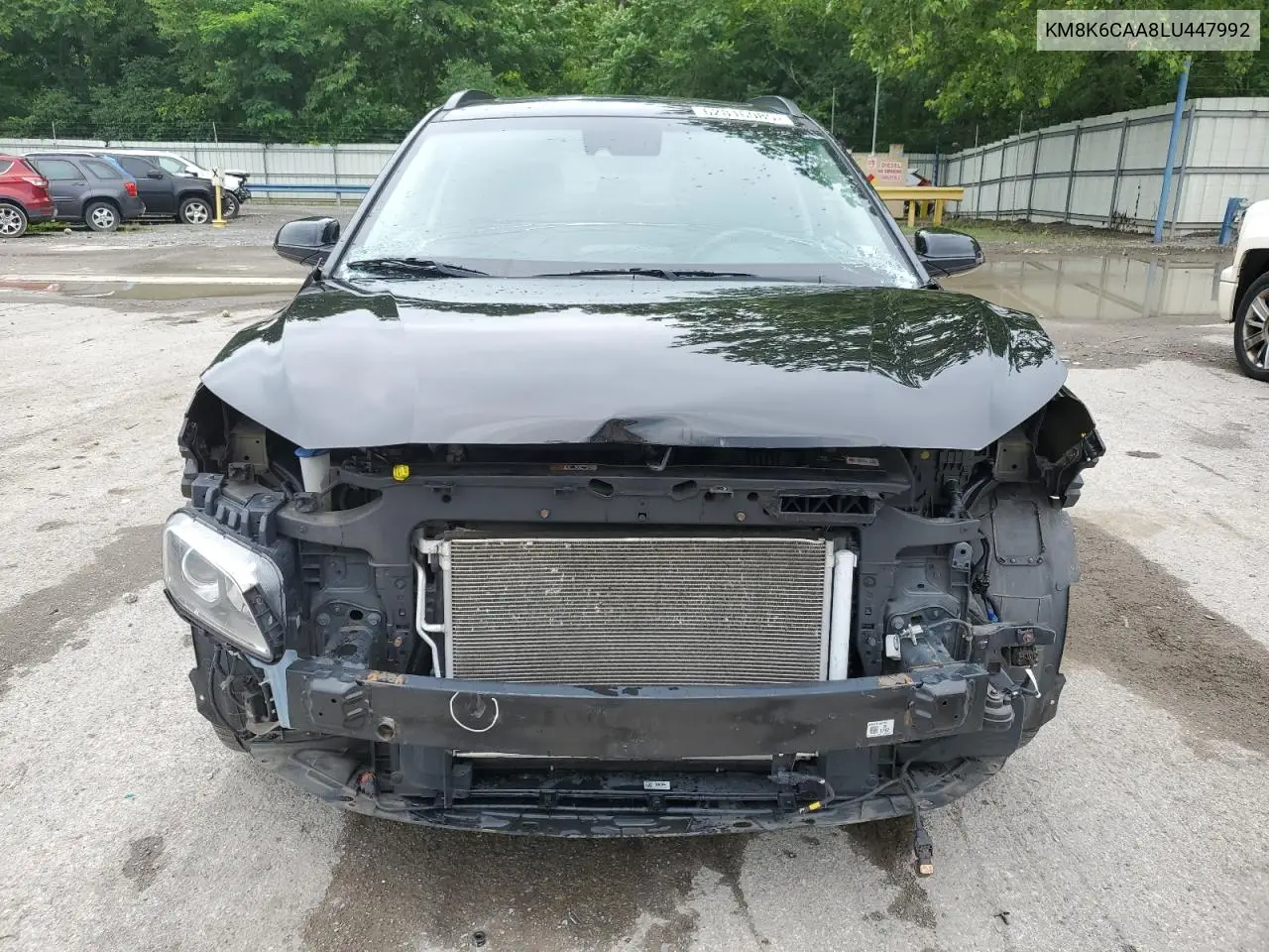 2020 Hyundai Kona Sel Plus VIN: KM8K6CAA8LU447992 Lot: 62816085