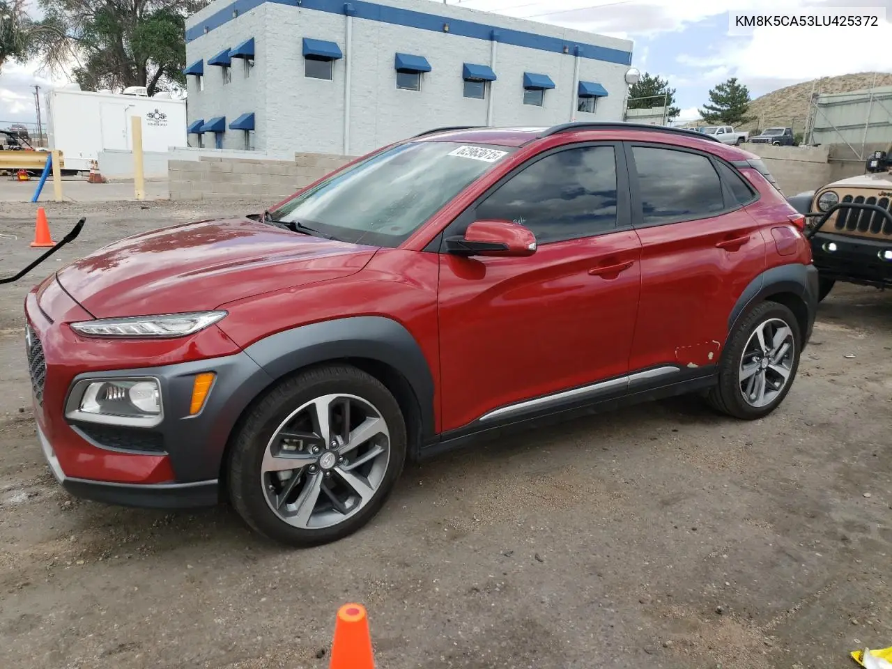2020 Hyundai Kona Ultimate VIN: KM8K5CA53LU425372 Lot: 62963615