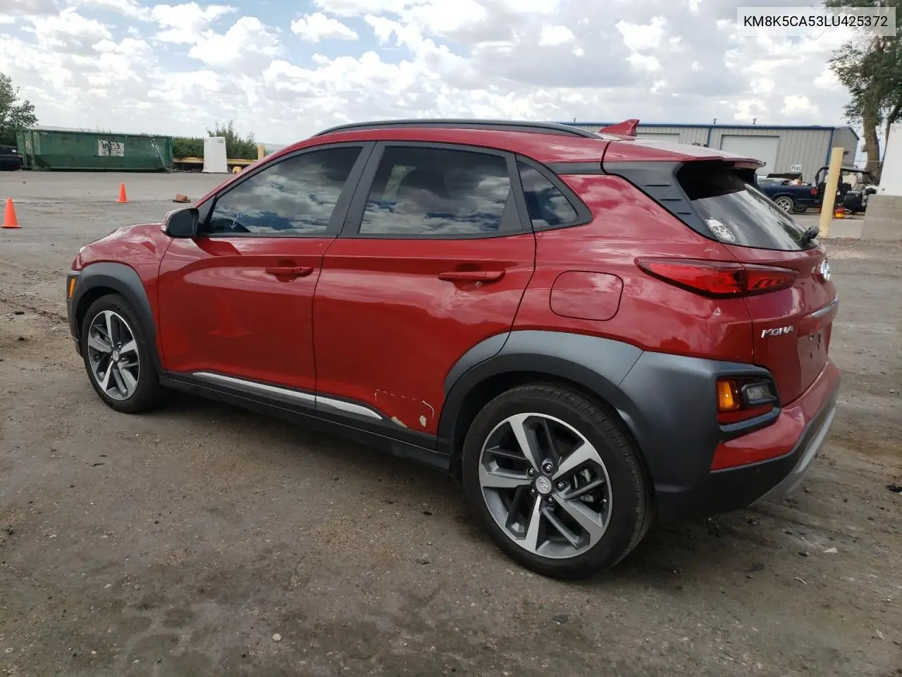 2020 Hyundai Kona Ultimate VIN: KM8K5CA53LU425372 Lot: 62963615