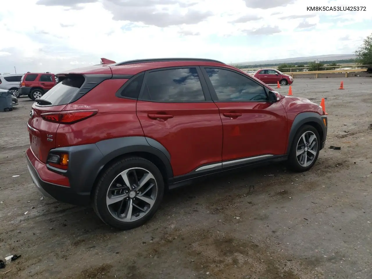 2020 Hyundai Kona Ultimate VIN: KM8K5CA53LU425372 Lot: 62963615