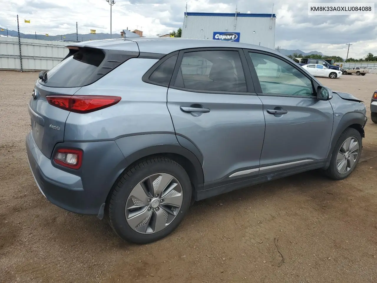 2020 Hyundai Kona Limited VIN: KM8K33AGXLU084088 Lot: 65957305