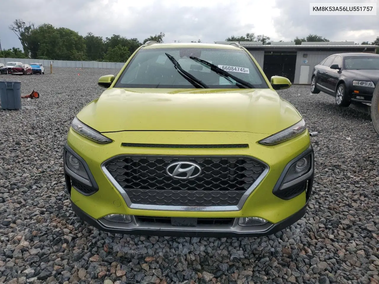 2020 Hyundai Kona Ultimate VIN: KM8K53A56LU551757 Lot: 66084745