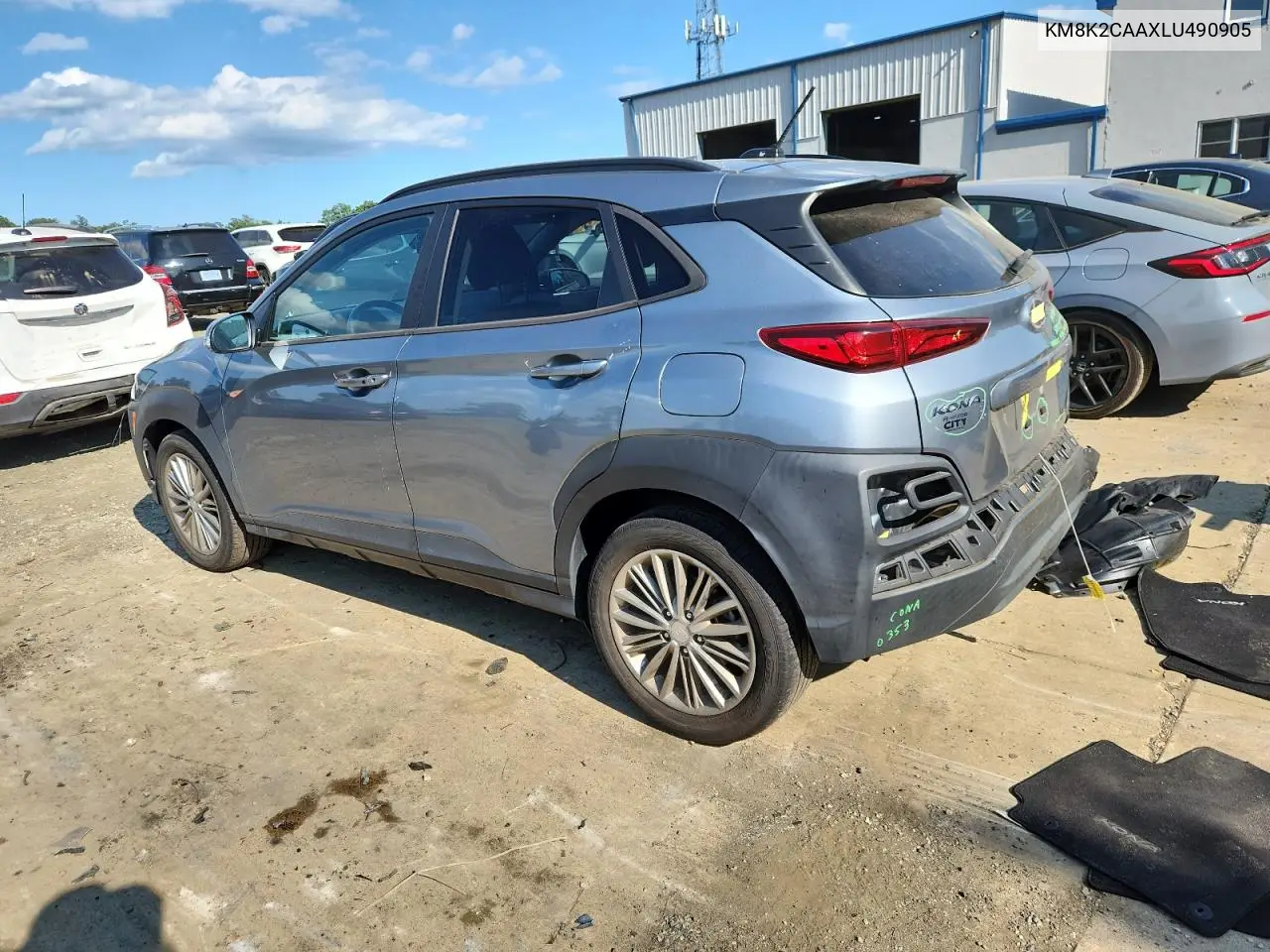 2020 Hyundai Kona Sel VIN: KM8K2CAAXLU490905 Lot: 66171795