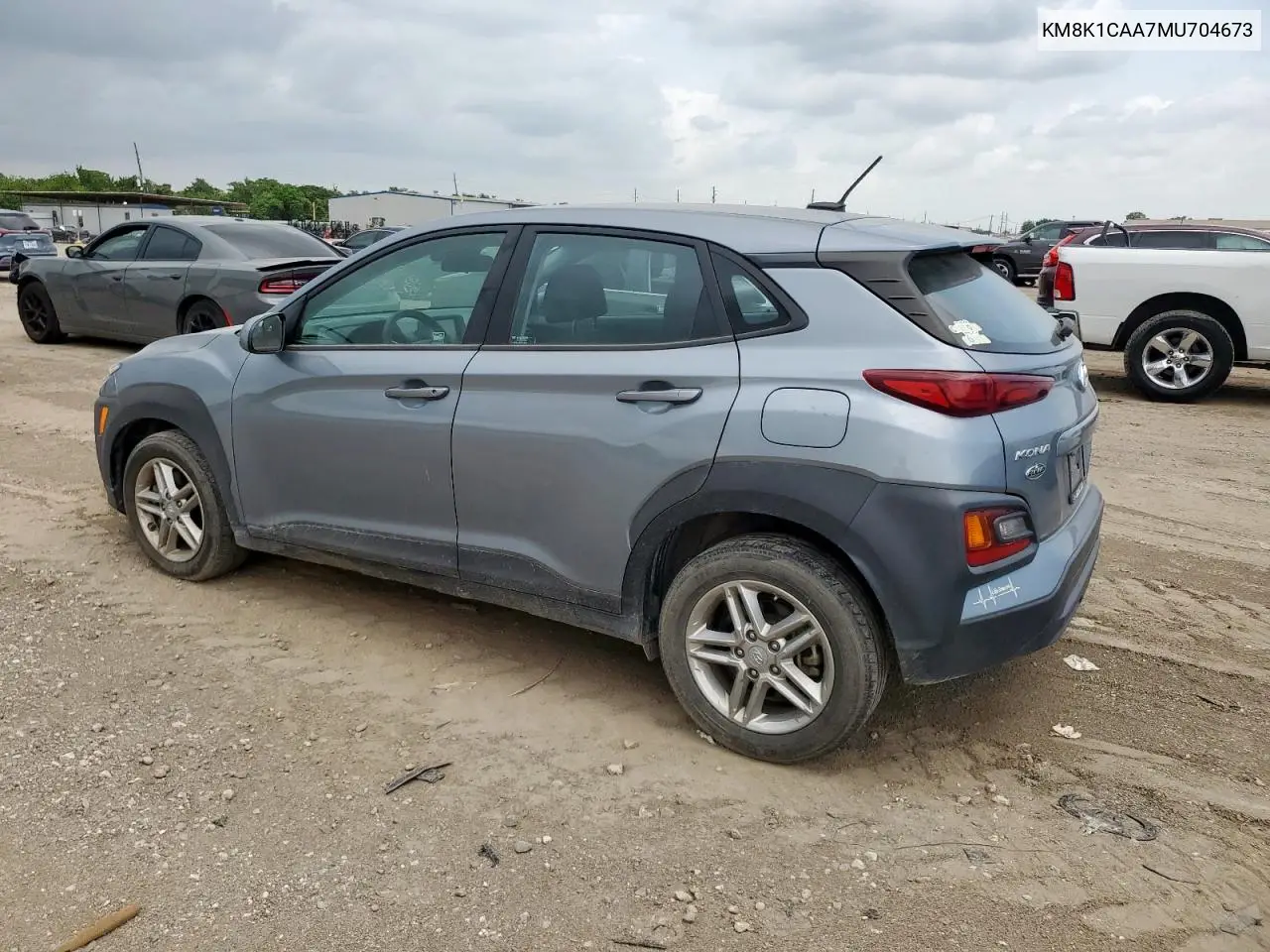2021 Hyundai Kona Se VIN: KM8K1CAA7MU704673 Lot: 60914965
