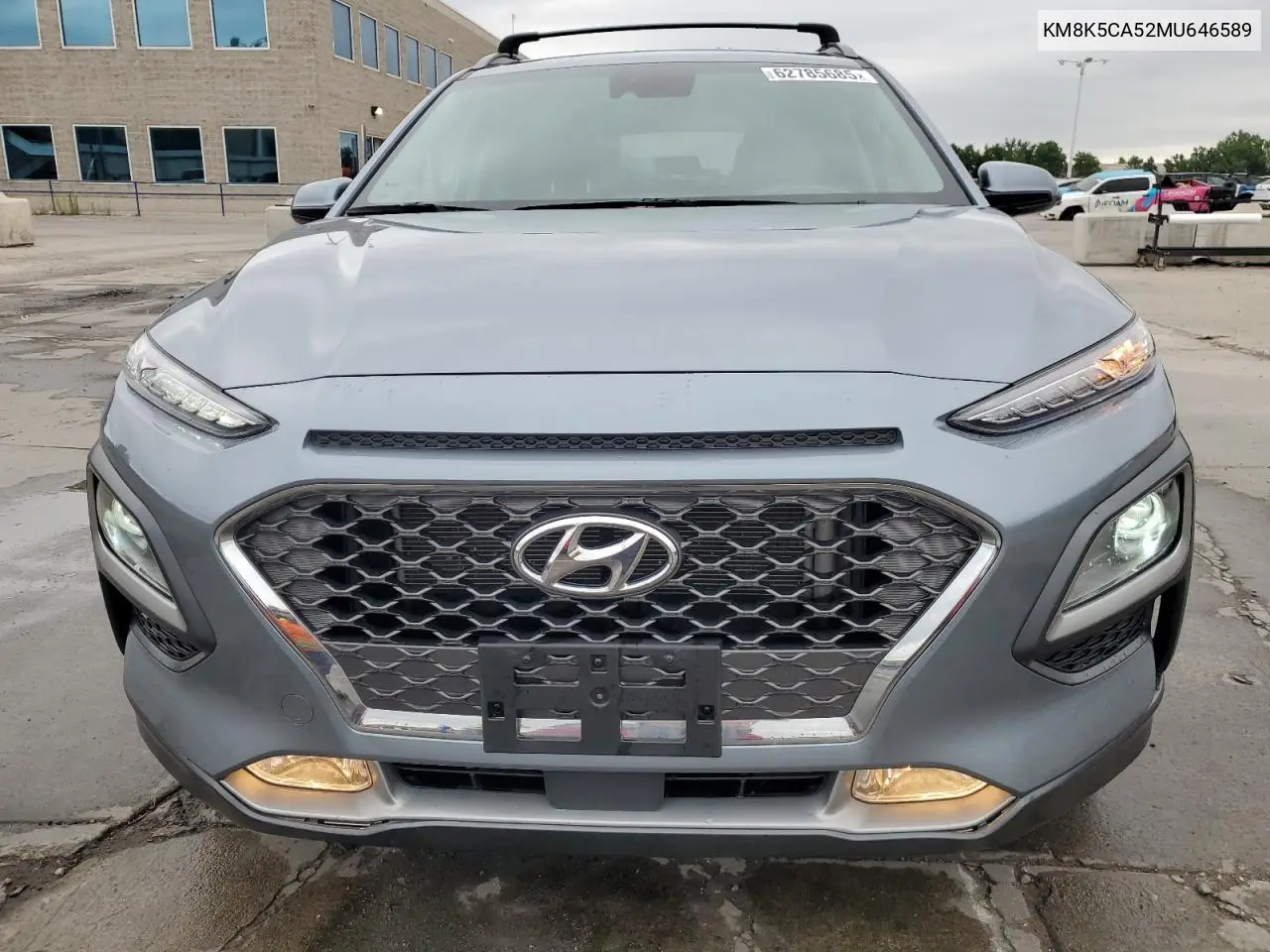 2021 Hyundai Kona Ultimate VIN: KM8K5CA52MU646589 Lot: 62785685