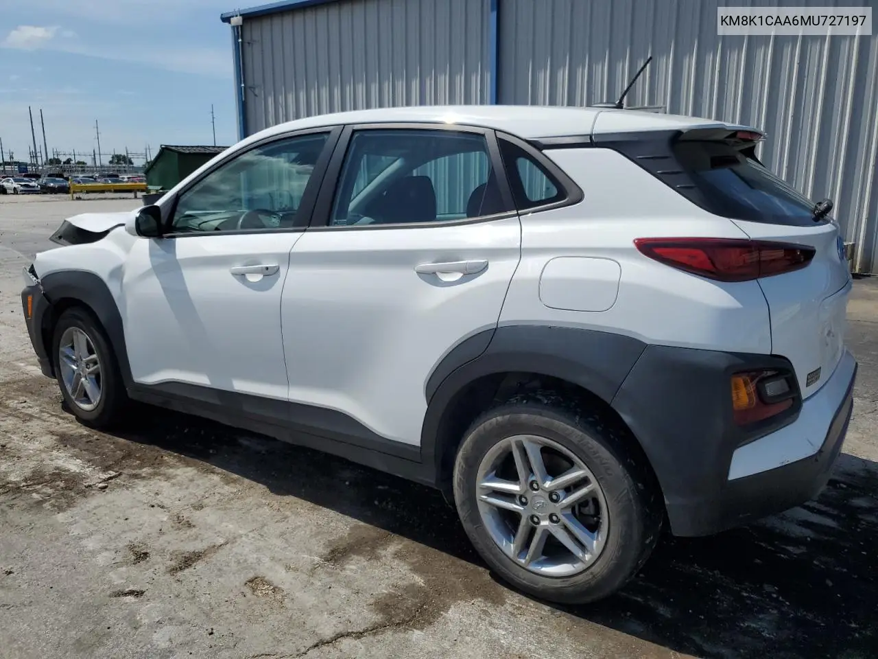 2021 Hyundai Kona Se VIN: KM8K1CAA6MU727197 Lot: 62889265