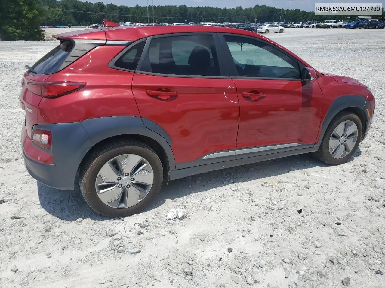 2021 Hyundai Kona Ultimate VIN: KM8K53AG6MU124730 Lot: 63114435