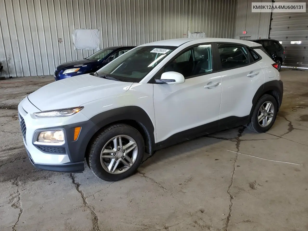 2021 Hyundai Kona Se VIN: KM8K12AA4MU606131 Lot: 65628655