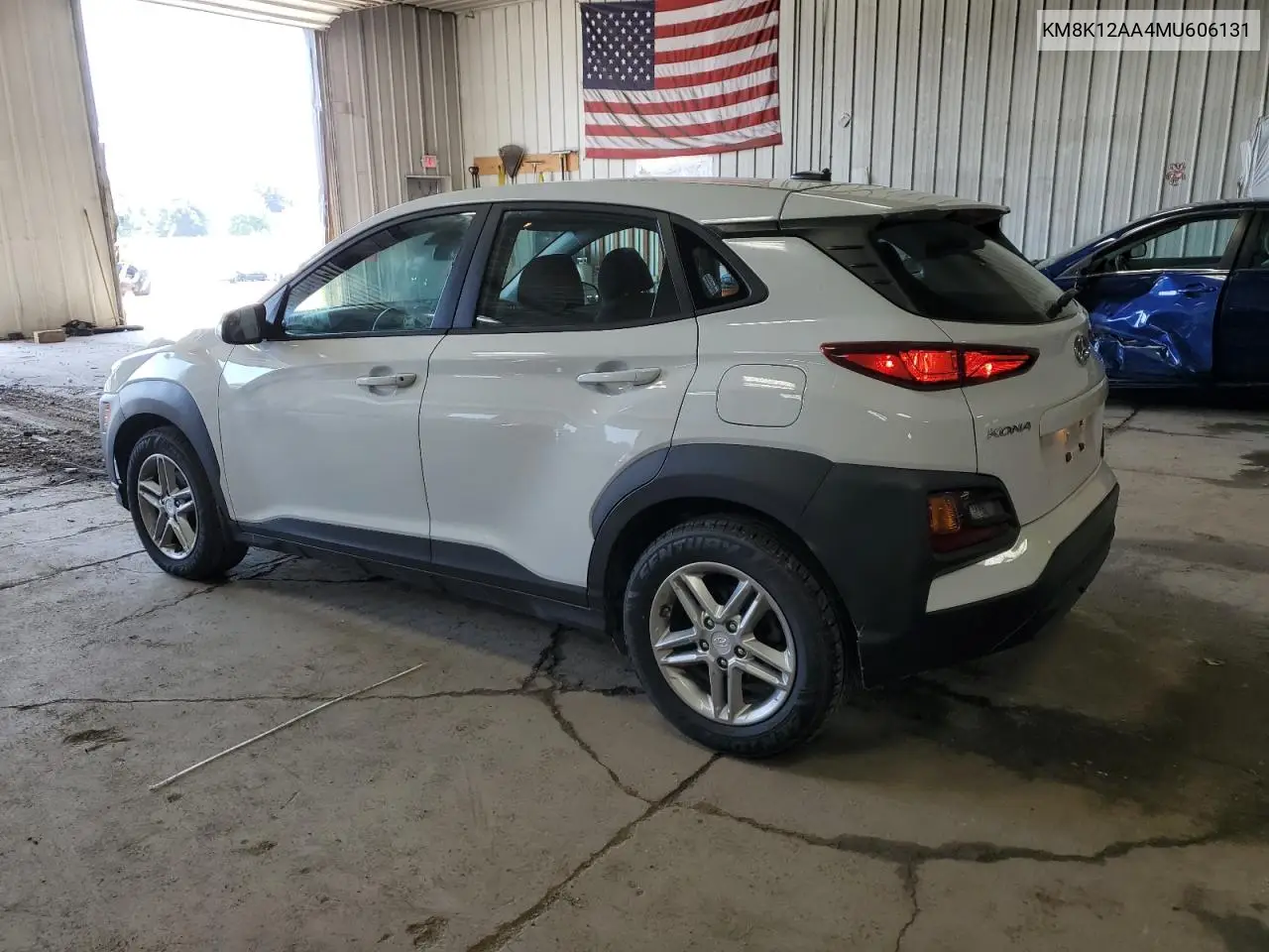 2021 Hyundai Kona Se VIN: KM8K12AA4MU606131 Lot: 65628655