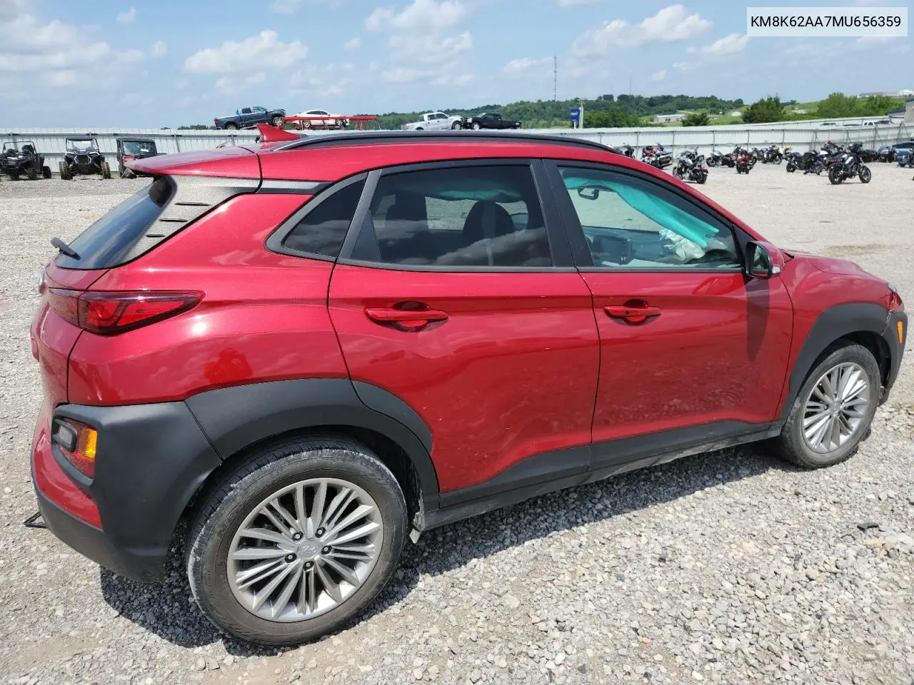 2021 Hyundai Kona Sel Plus VIN: KM8K62AA7MU656359 Lot: 65918535