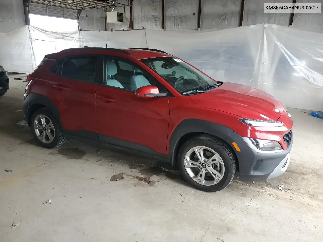 2022 Hyundai Kona Sel VIN: KM8K6CAB4NU902607 Lot: 56800655