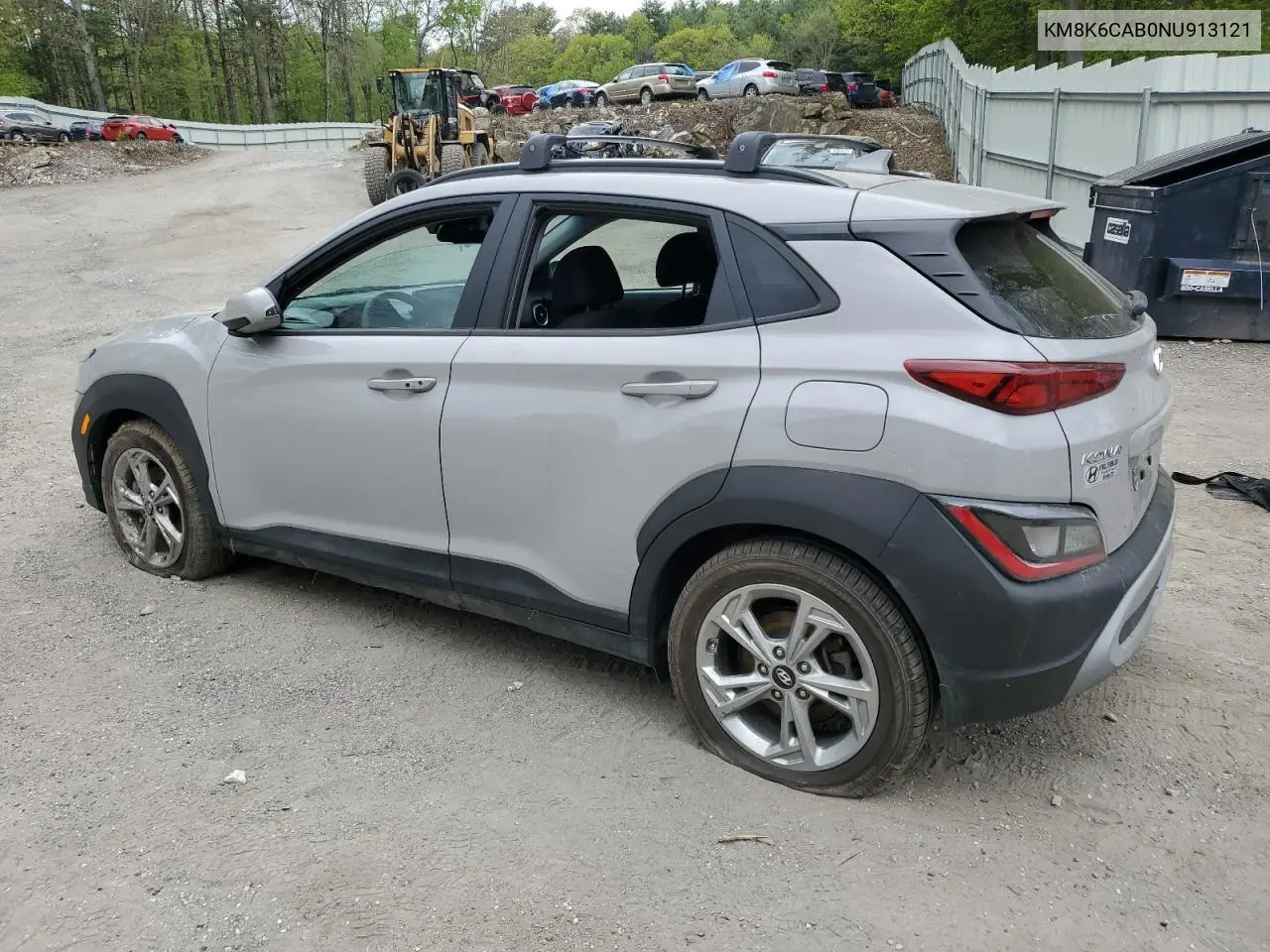 2022 Hyundai Kona Sel VIN: KM8K6CAB0NU913121 Lot: 56962765