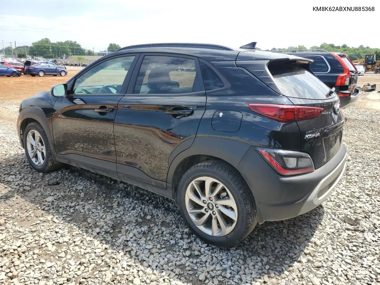 2022 Hyundai Kona Sel VIN: KM8K62ABXNU885368 Lot: 56975435