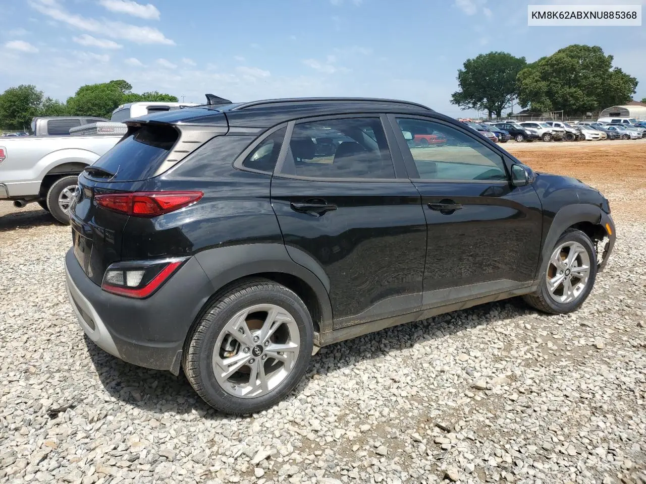 2022 Hyundai Kona Sel VIN: KM8K62ABXNU885368 Lot: 56975435