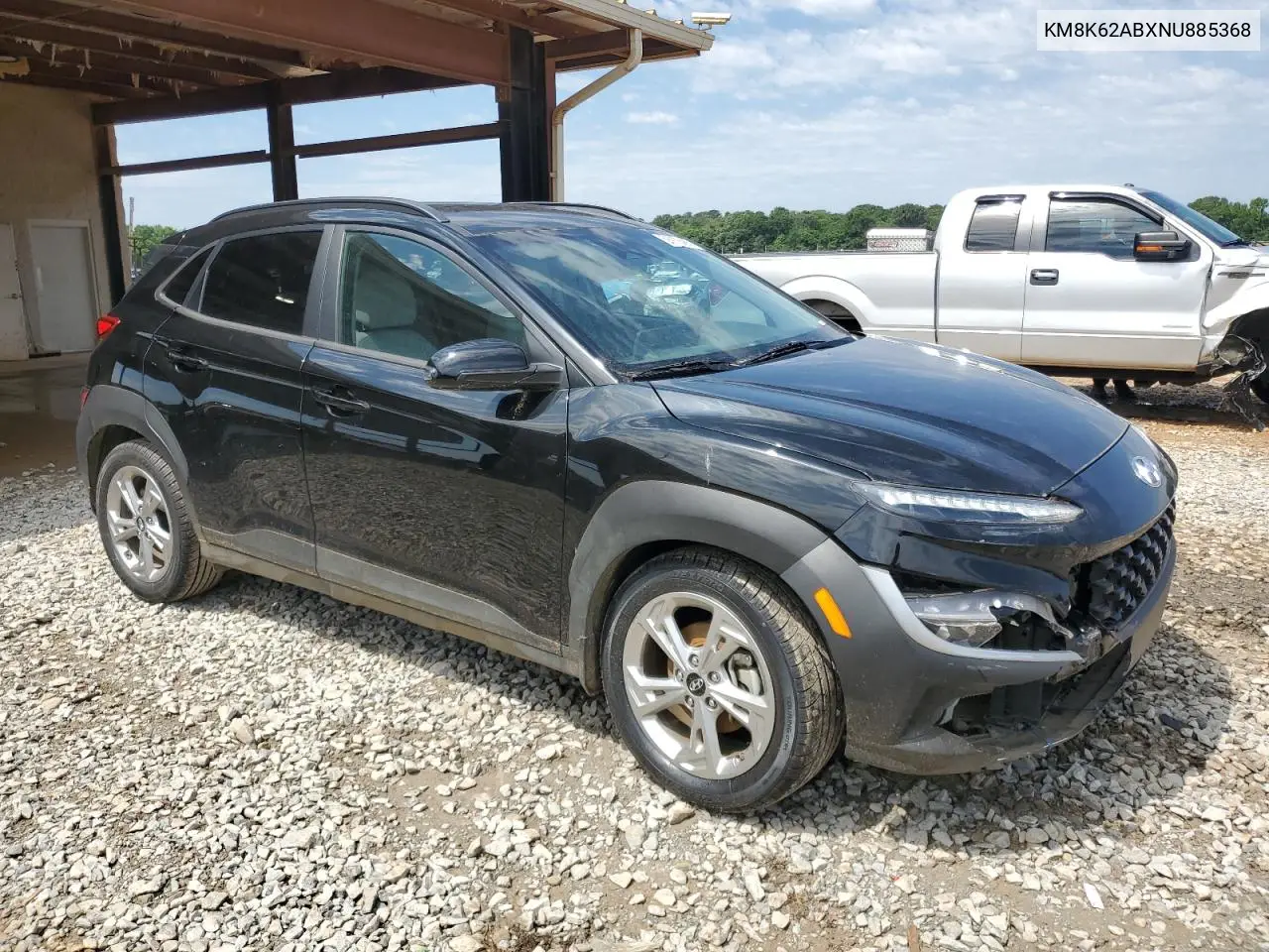 2022 Hyundai Kona Sel VIN: KM8K62ABXNU885368 Lot: 56975435
