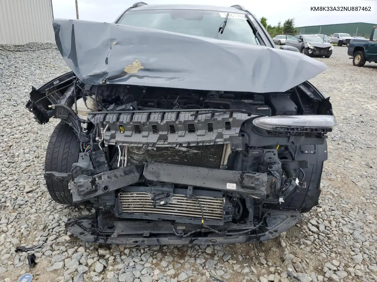 2022 Hyundai Kona N Line VIN: KM8K33A32NU887462 Lot: 58617665