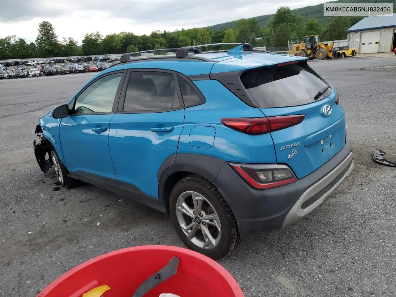 2022 Hyundai Kona Sel VIN: KM8K6CAB5NU832406 Lot: 59025975