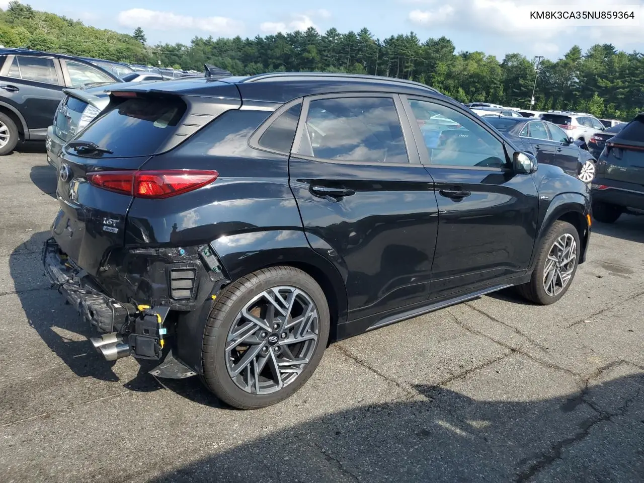 2022 Hyundai Kona N Line VIN: KM8K3CA35NU859364 Lot: 62280655